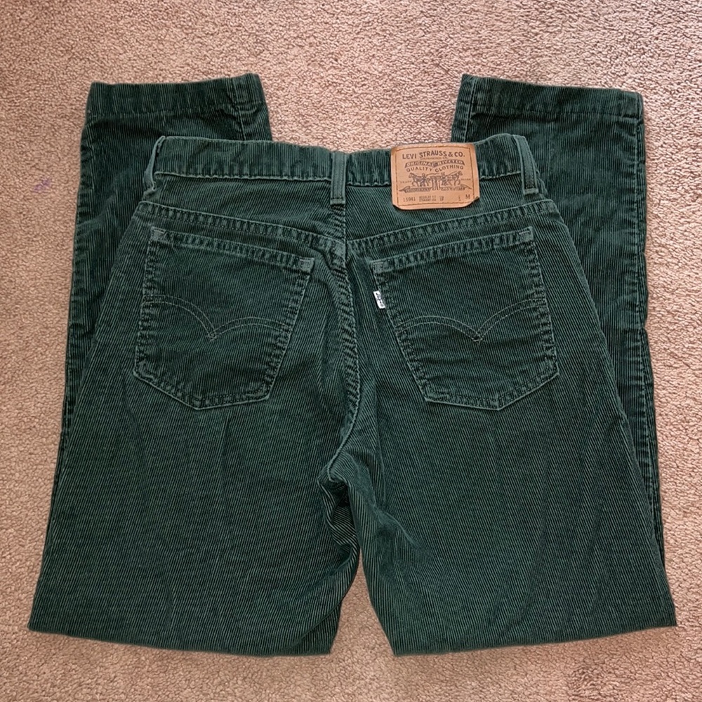Vintage Levi’s Green Corduroys